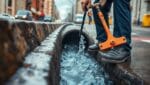 Desentupimento de esgoto na cidade de São Paulo
