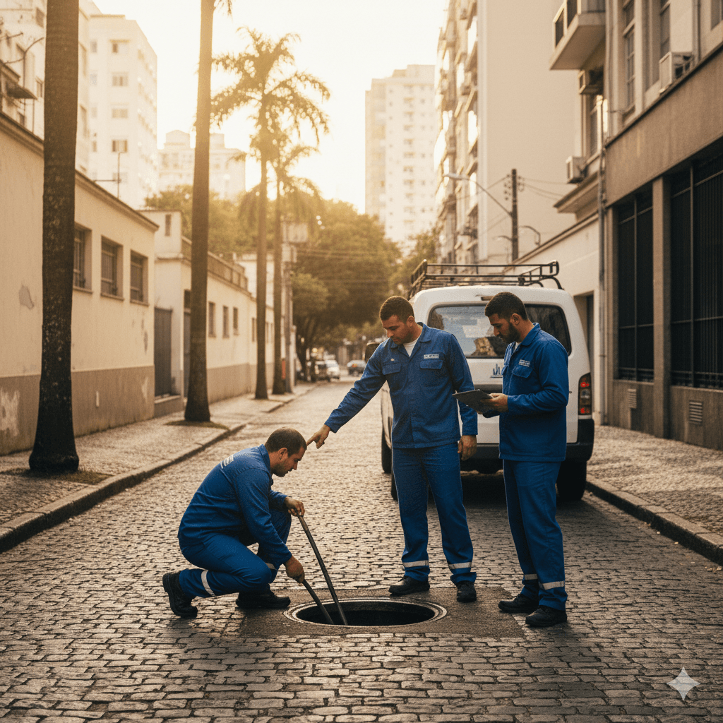 Desentupidora em São Paulo